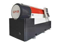 Pipe chamfering, boring, turning, facing, thread cutting, deburring and cut grooving machine