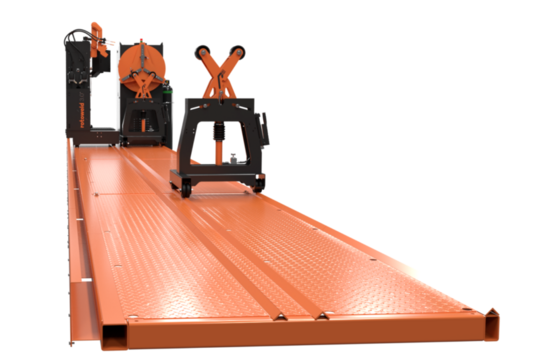 Rotoweld Single Bay - Automatic pipe spool welding machine