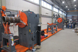 pipe spool welding machine