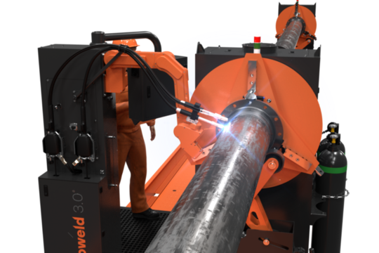 Rotoweld Twin Bays HD - Automatic pipe spool welding machine