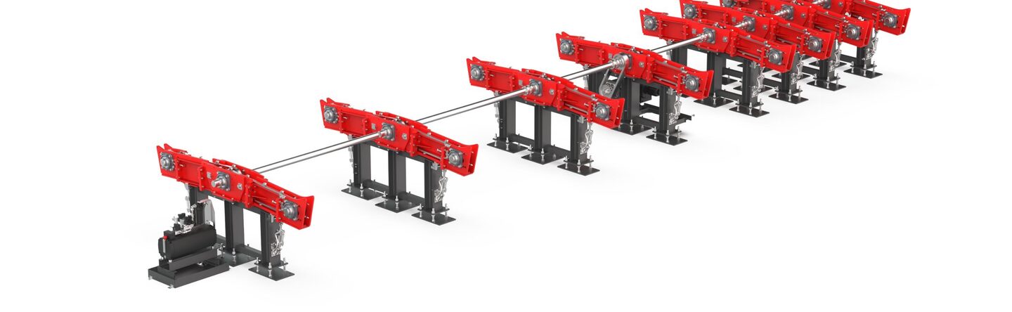 Lowerable Cross Conveyor